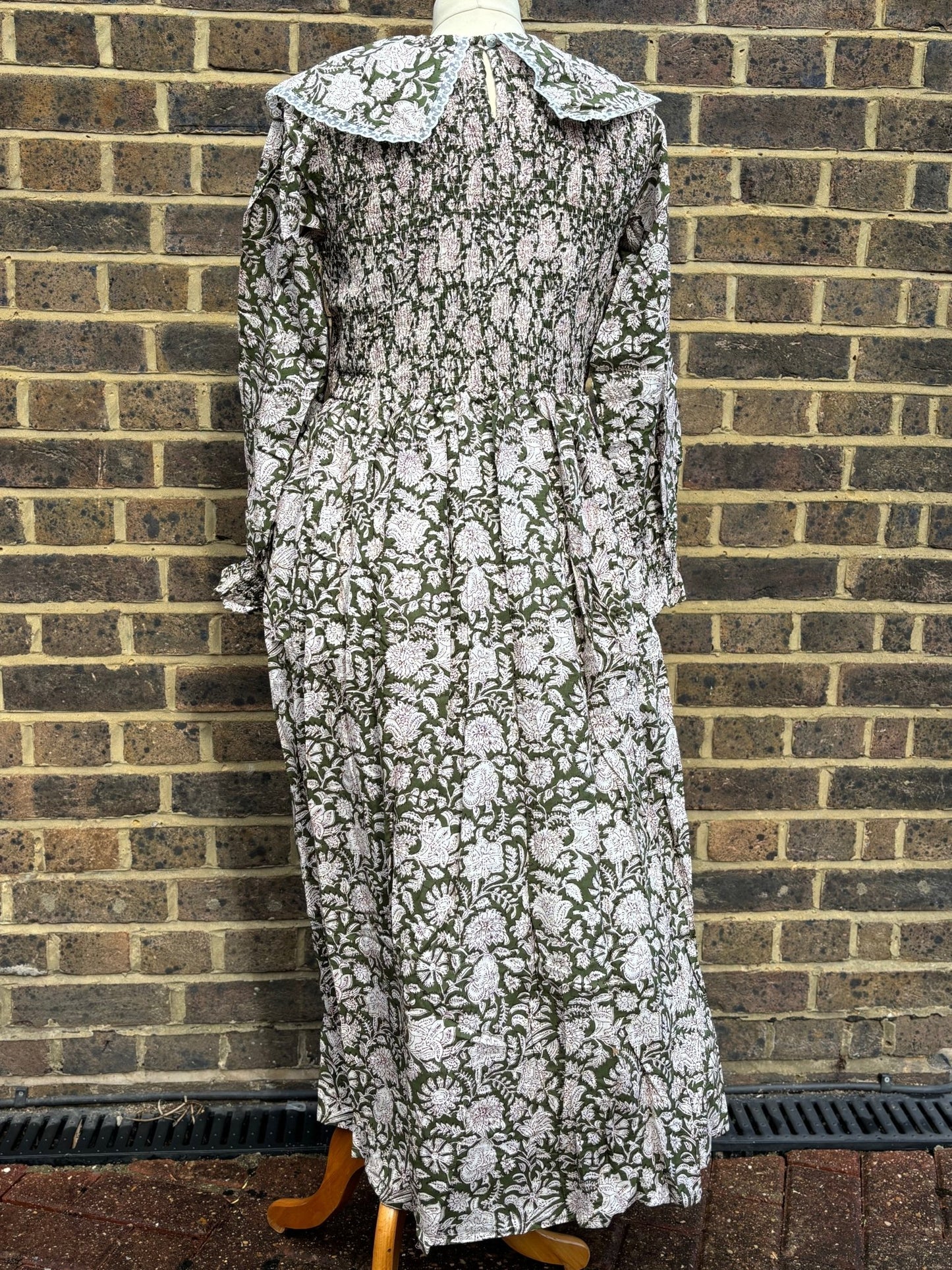 Green Buta Evie Dress