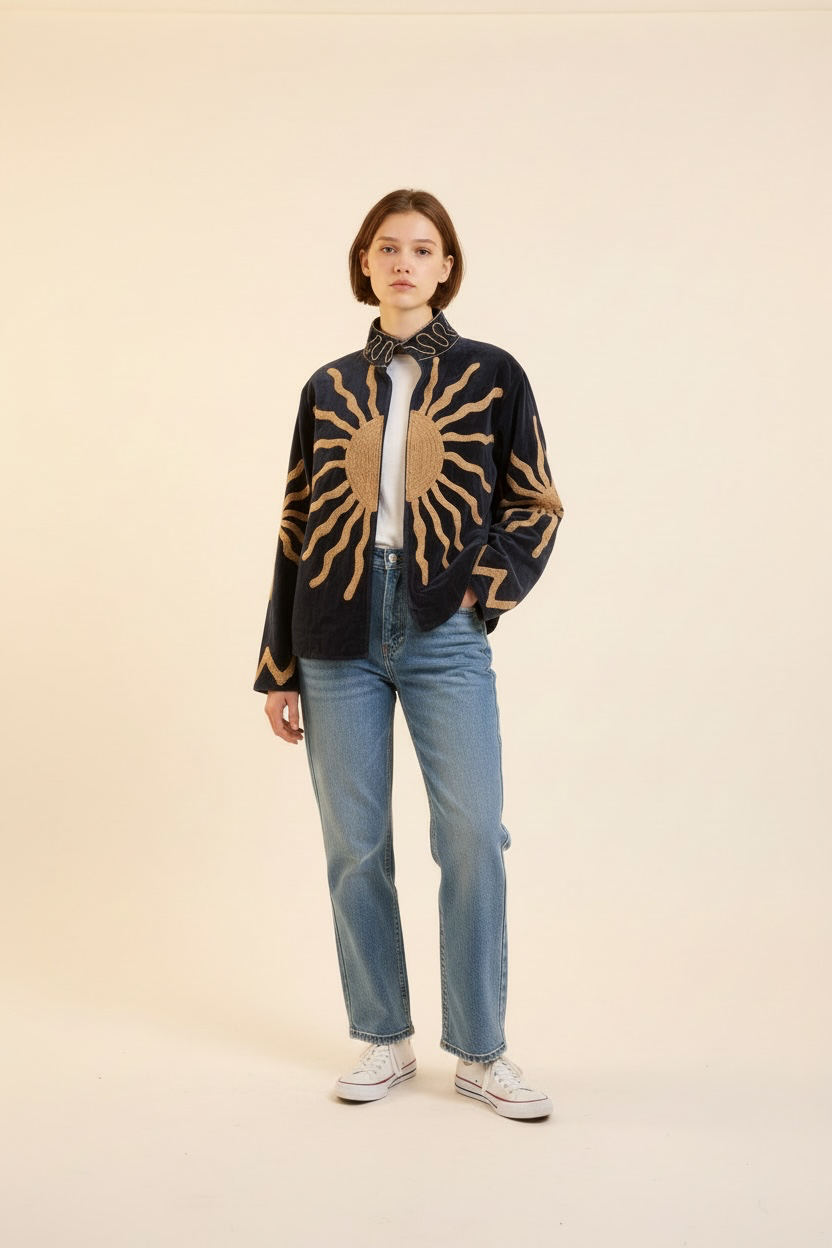 Velvet Sunburst Jacket