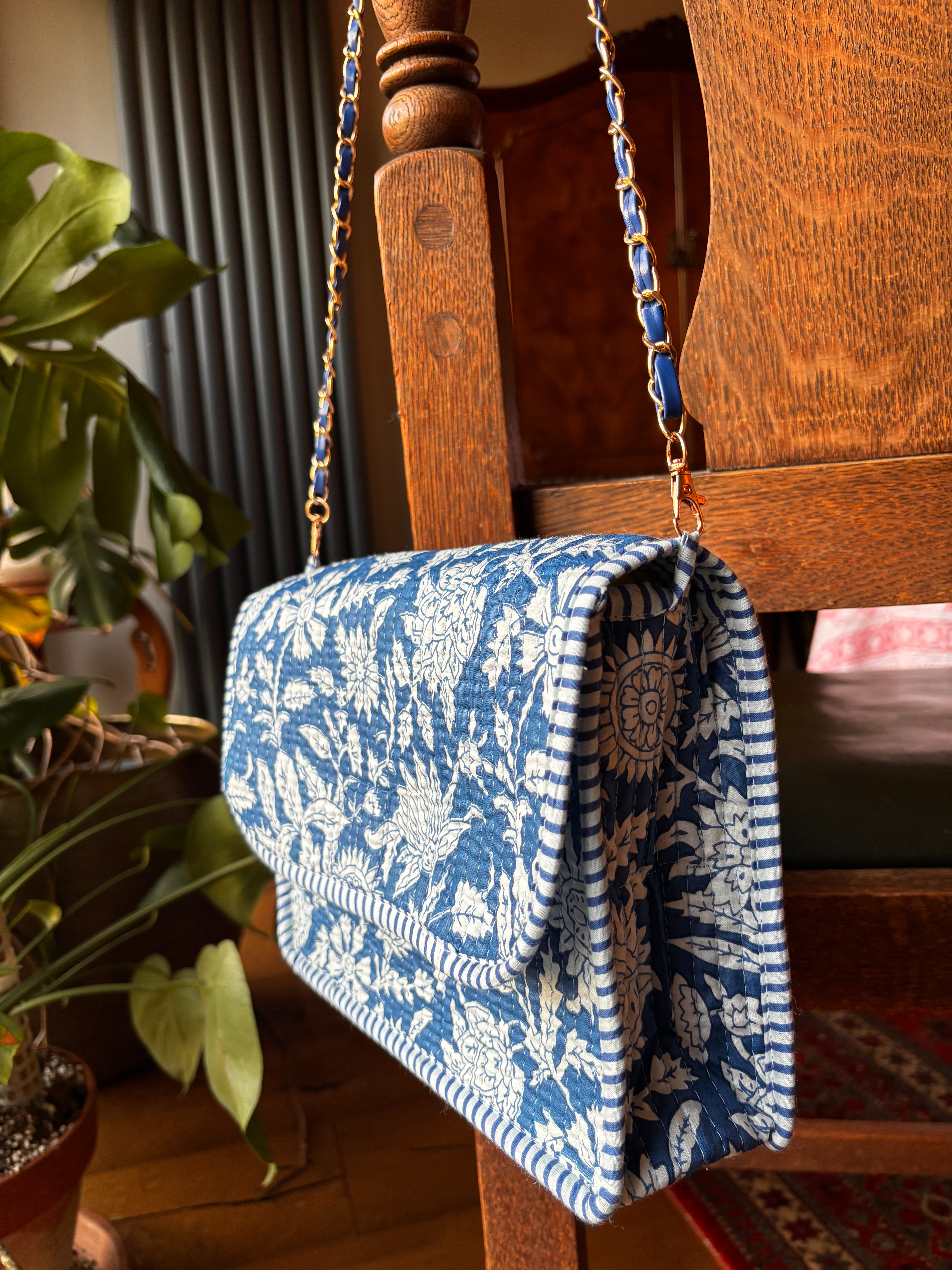 Quilted handbag