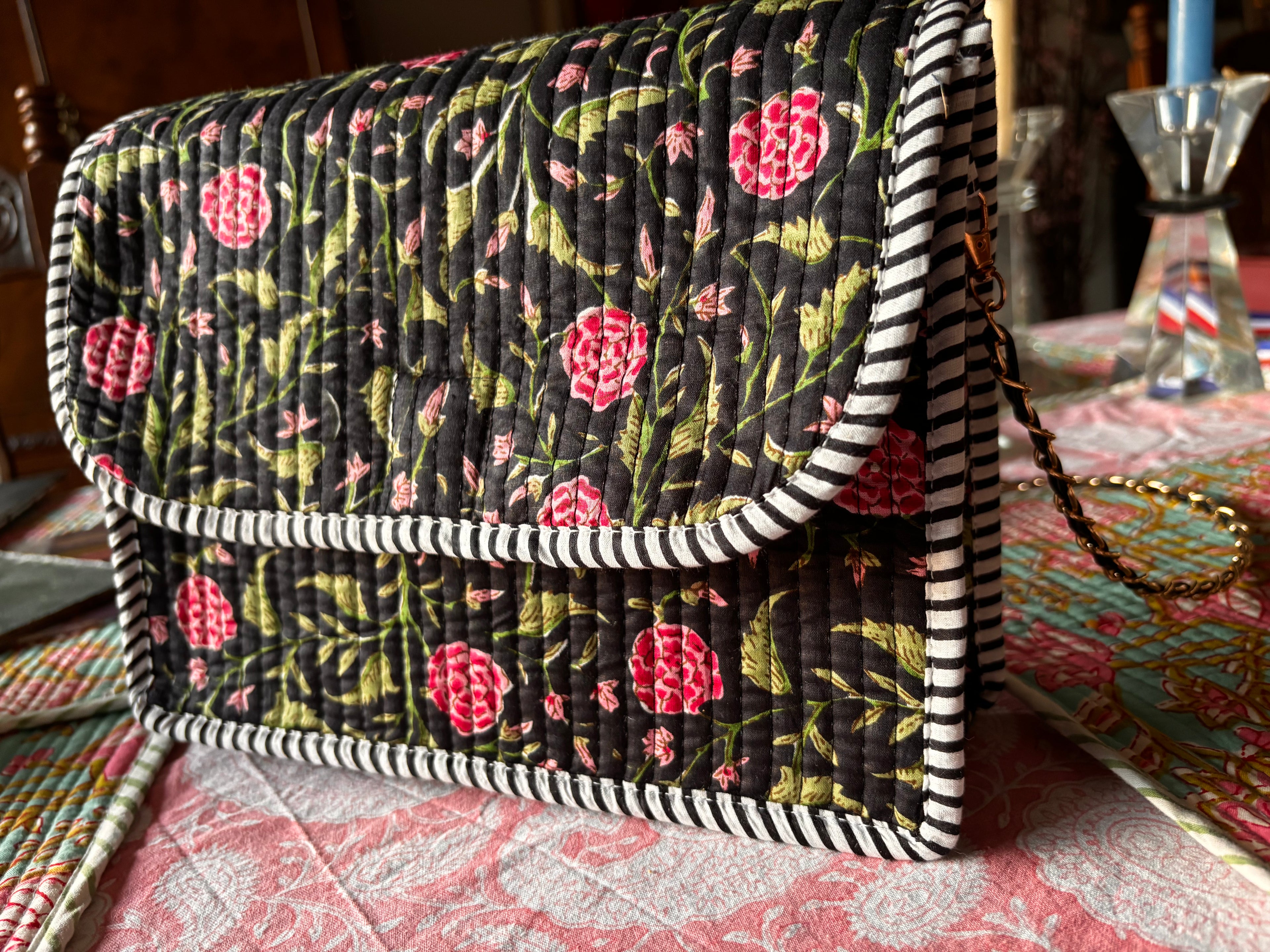 Quilted handbag