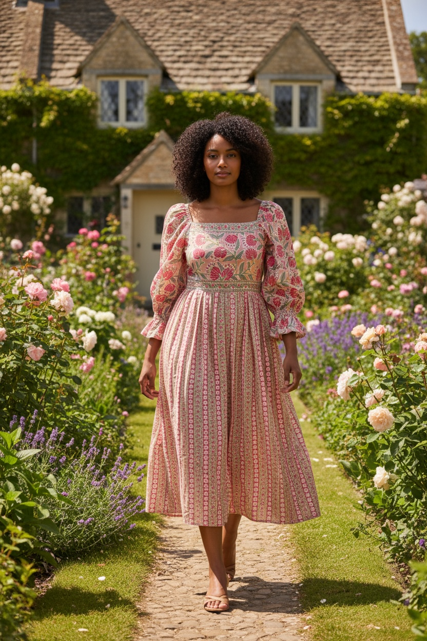 Dahlia Days Midi